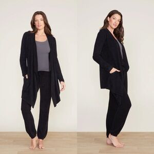 Barefoot Dreams Sz LG/XL CozyChic Lite® Island Wrap Black